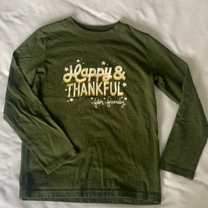Cat & Jack long sleeve t-shirt, size 6/7